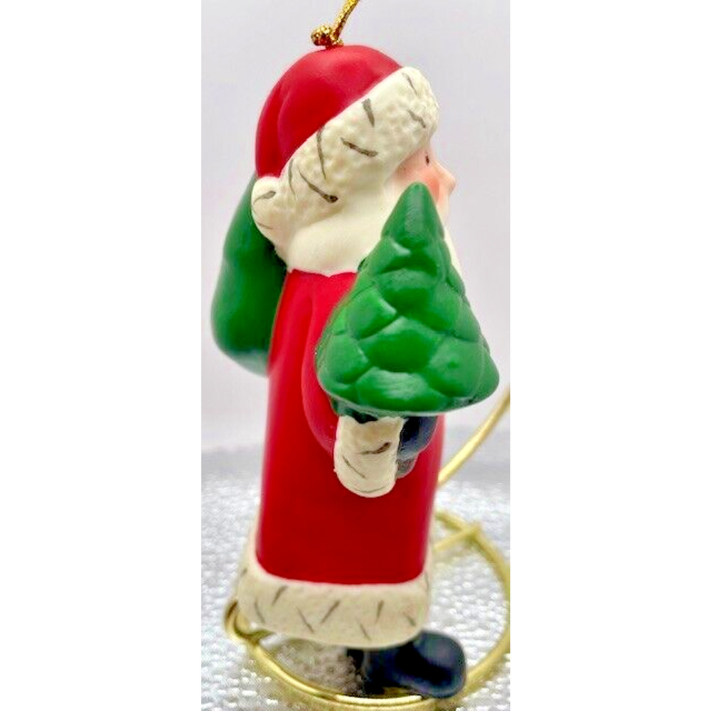 Santa Claus Bell Giftco Inc. Christmas Ornament Ceramic Figurine - Picture 3 of 5